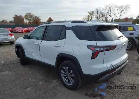 2025 Chevrolet Equinox Awd Lt from USA, damaged, VIN 3GNAXPEG7SL155365